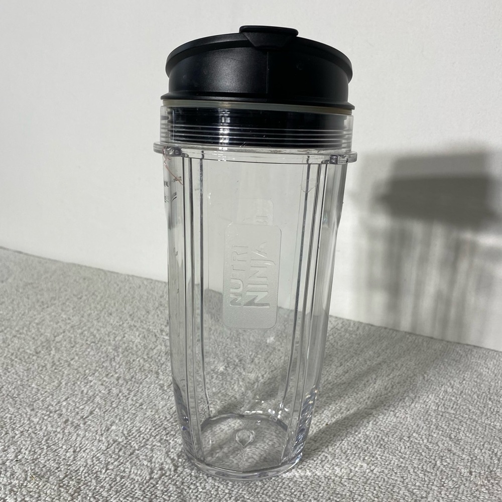 Nutri Ninja Replacement Blender Cup with Black Lid